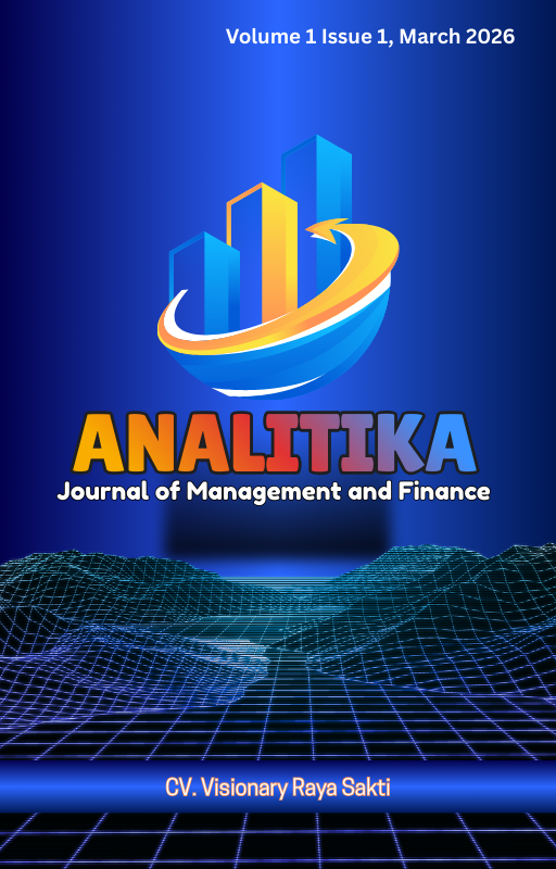 					View Vol. 1 No. 1 (2026): Analitika: Journal of Management and Finance
				